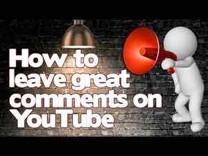 Commenting And YouTube
