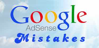 google adsense mistakes